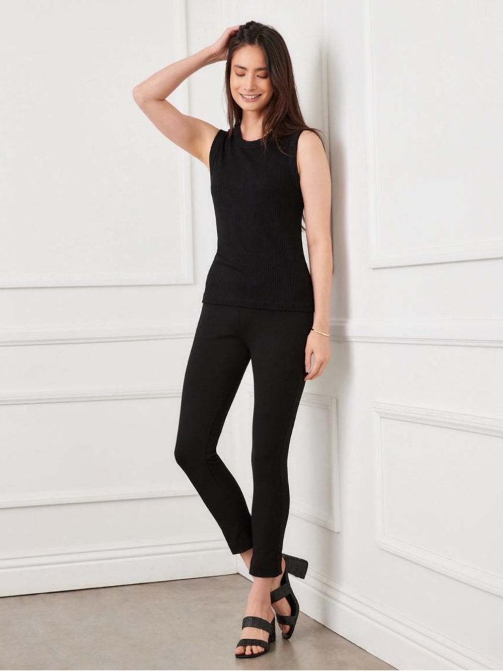 Karen Kane Black Piper Pants